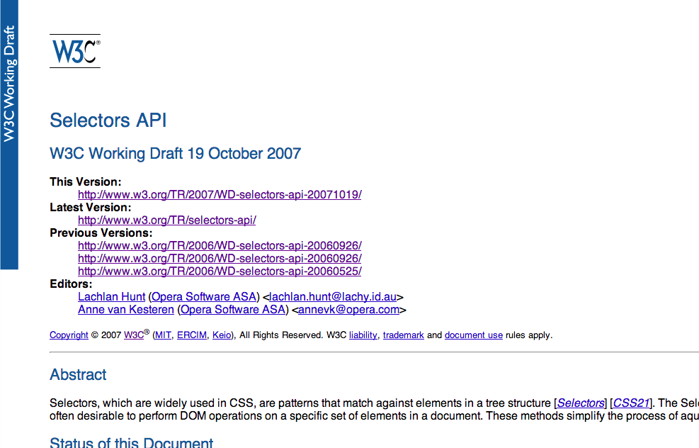 QSA Working Draft